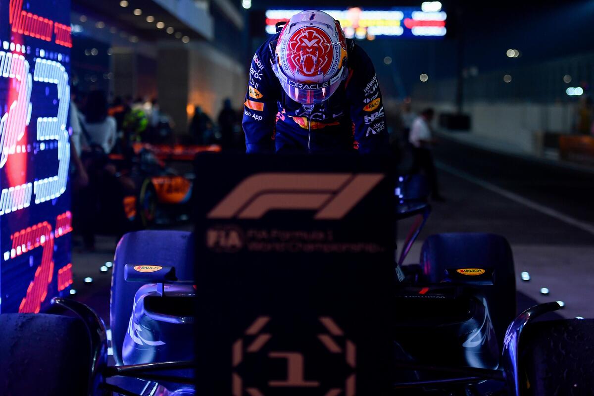 Formula 1 Sprint GP Qatar Il Campione Del Mondo Max Verstappen