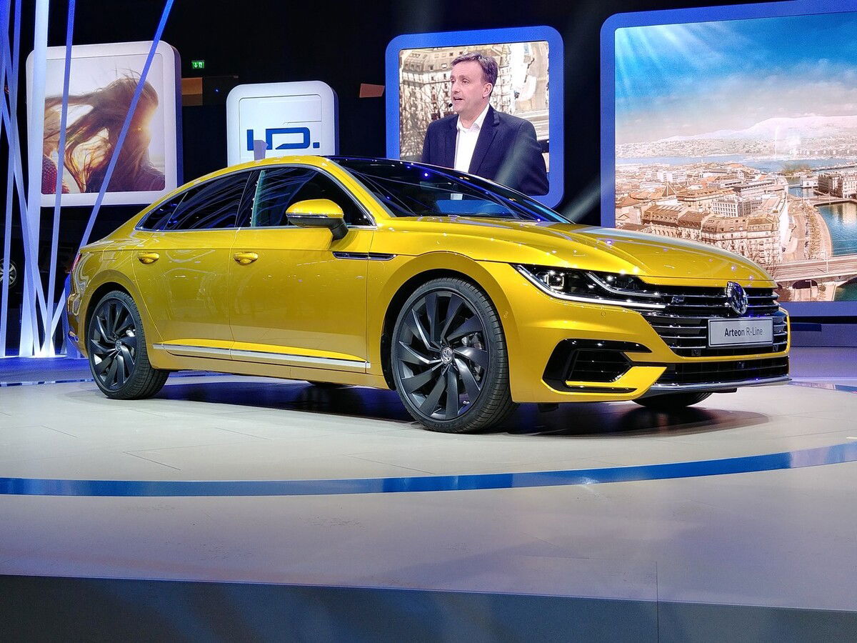 Volkswagen Arteon L Ammiraglia Debutta Al Salone Di Ginevra 2017