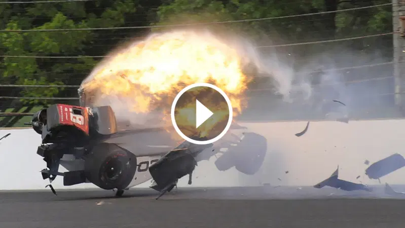 500 Miglia di Indianapolis: Bourdais, grave incidente nelle qualifiche [Video]