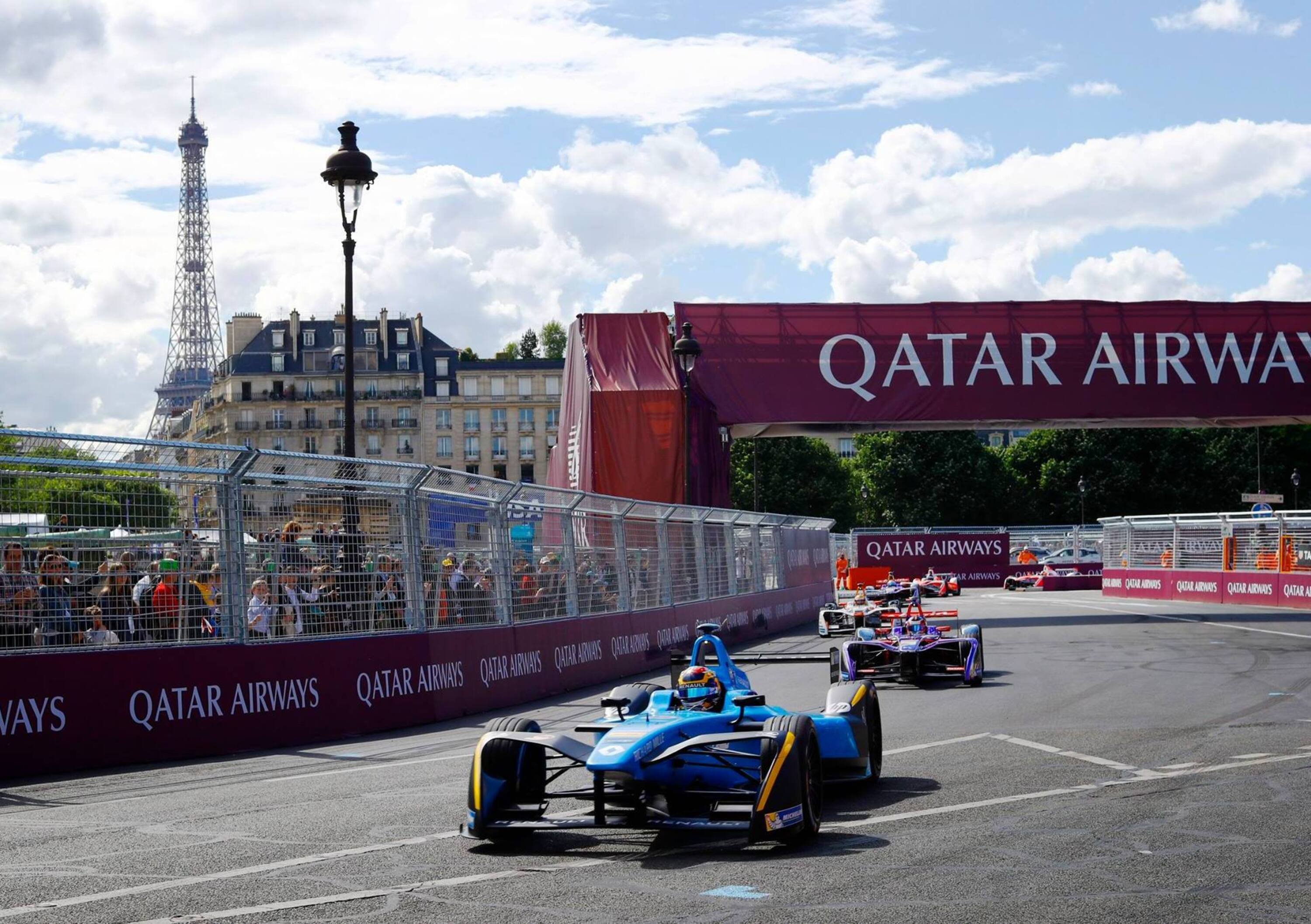 Formula E, ePrix di Parigi: vince Buemi