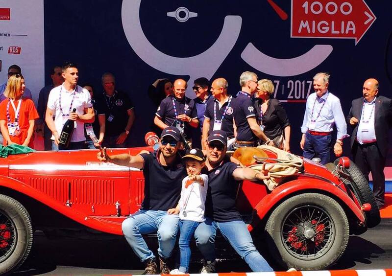 Mille Miglia 2017: Vesco-Guerini i vincitori sull&#039;Alfa di Tazio