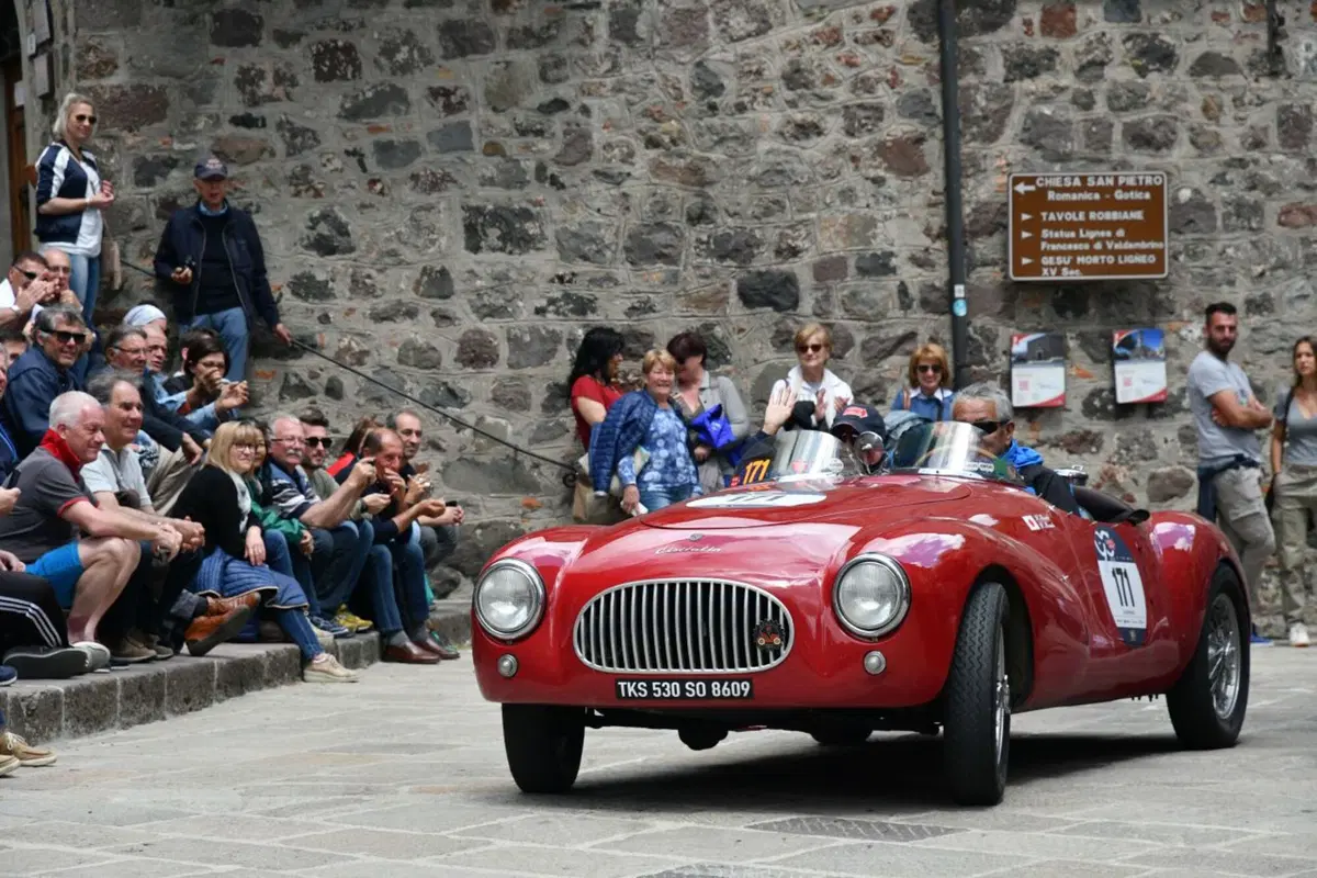 Mille Miglia 2017: Vesco-Guerini i vincitori sull'Alfa di Tazio (3)