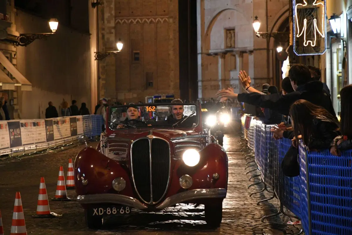 Mille Miglia 2017: Vesco-Guerini i vincitori sull'Alfa di Tazio (7)