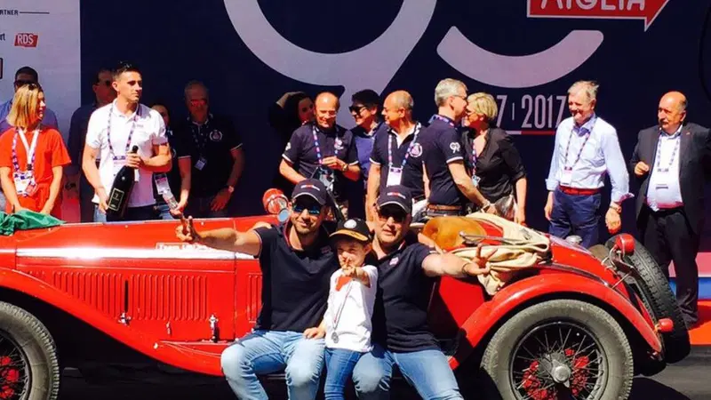 Mille Miglia 2017: Vesco-Guerini i vincitori sull'Alfa di Tazio