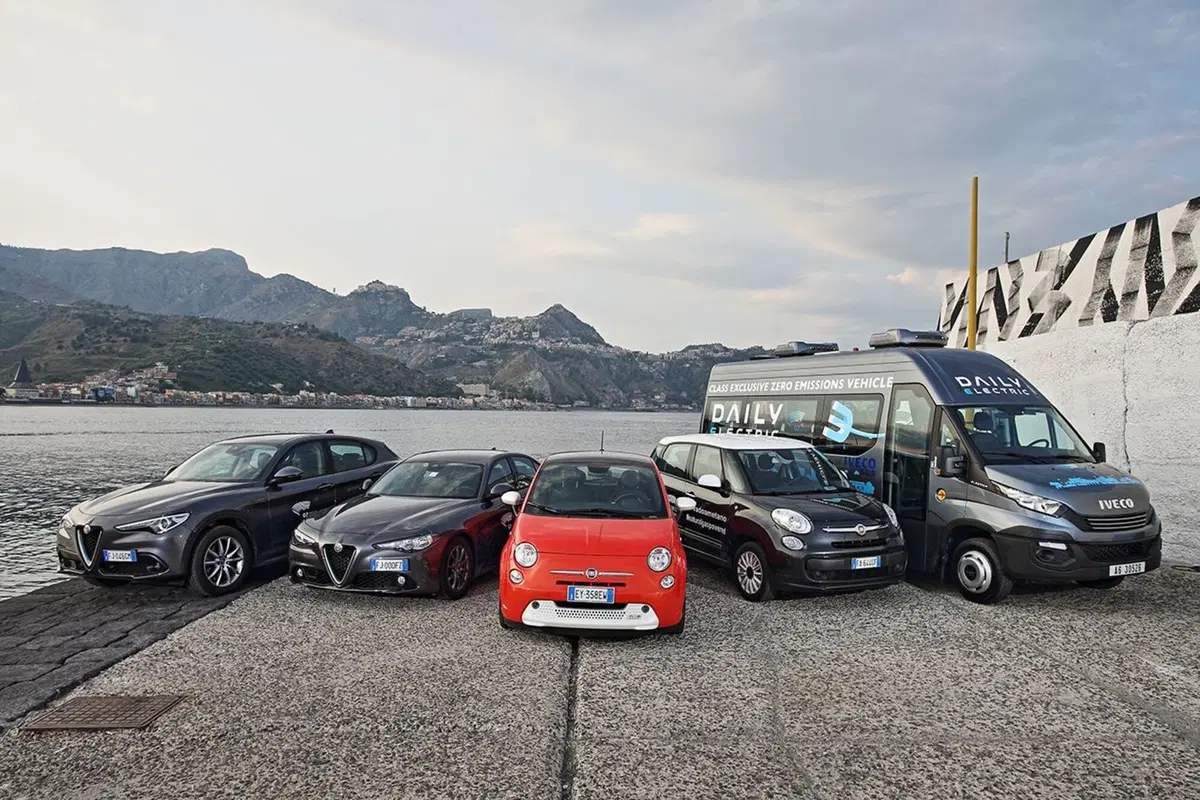 Le auto di FCA al G7 di Taormina (2)