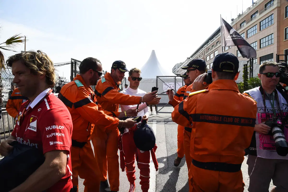 F1, GP Montecarlo 2017, FP2: Vettel al top (8)