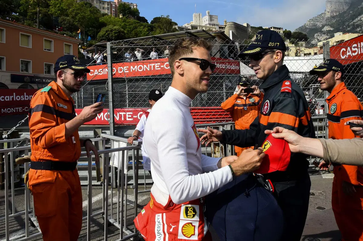 F1, GP Montecarlo 2017, FP2: Vettel al top (16)