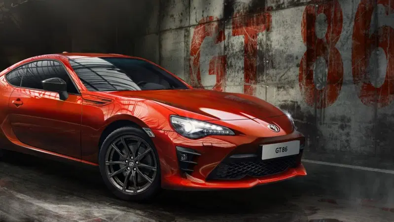 Toyota GT86 Orange Limited Edition 