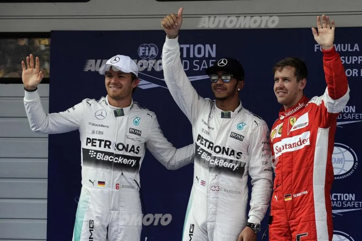 F1 2015, Cina: Hamilton in pole ma bene Vettel, terzo (16)