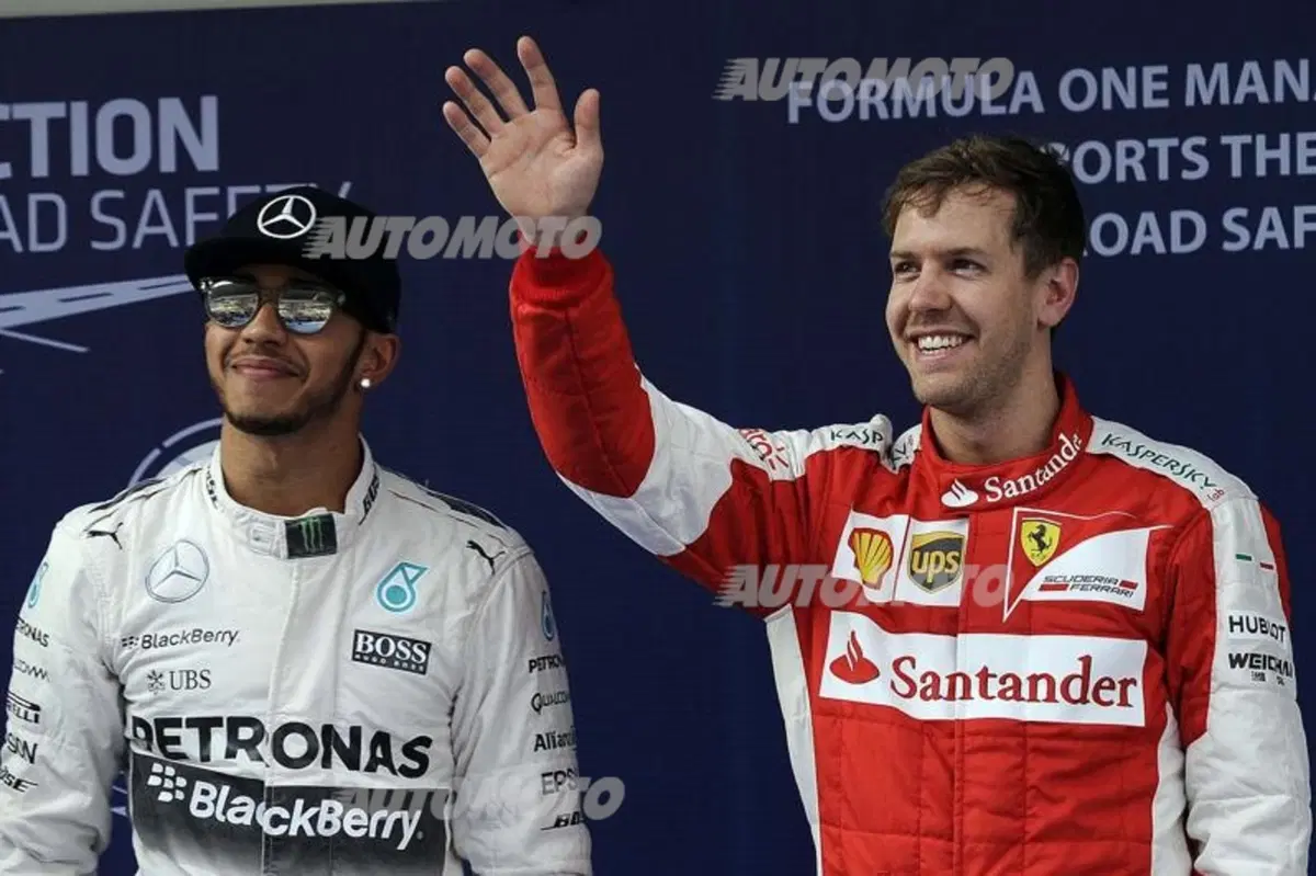 F1 2015, Cina: Hamilton in pole ma bene Vettel, terzo (17)