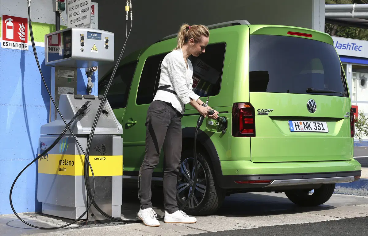 Volkswagen Caddy TGI a metano. Puliti alla meta