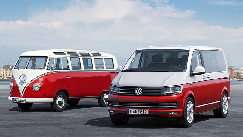 Nuovo Volkswagen T6: Transporter, Caravelle e Multivan