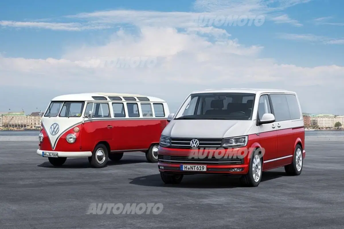 Nuovo Volkswagen T6: Transporter, Caravelle e Multivan