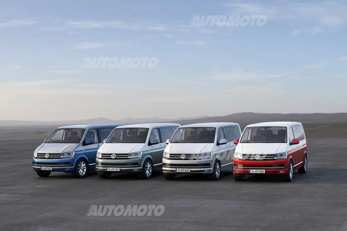 Nuovo Volkswagen T6: Transporter, Caravelle e Multivan (4)