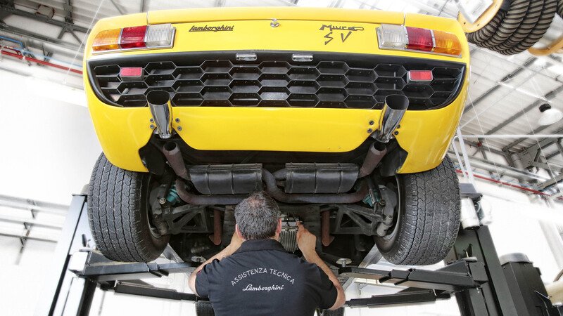 Lamborghini Polo Storico, la casa delle veterane del Toro