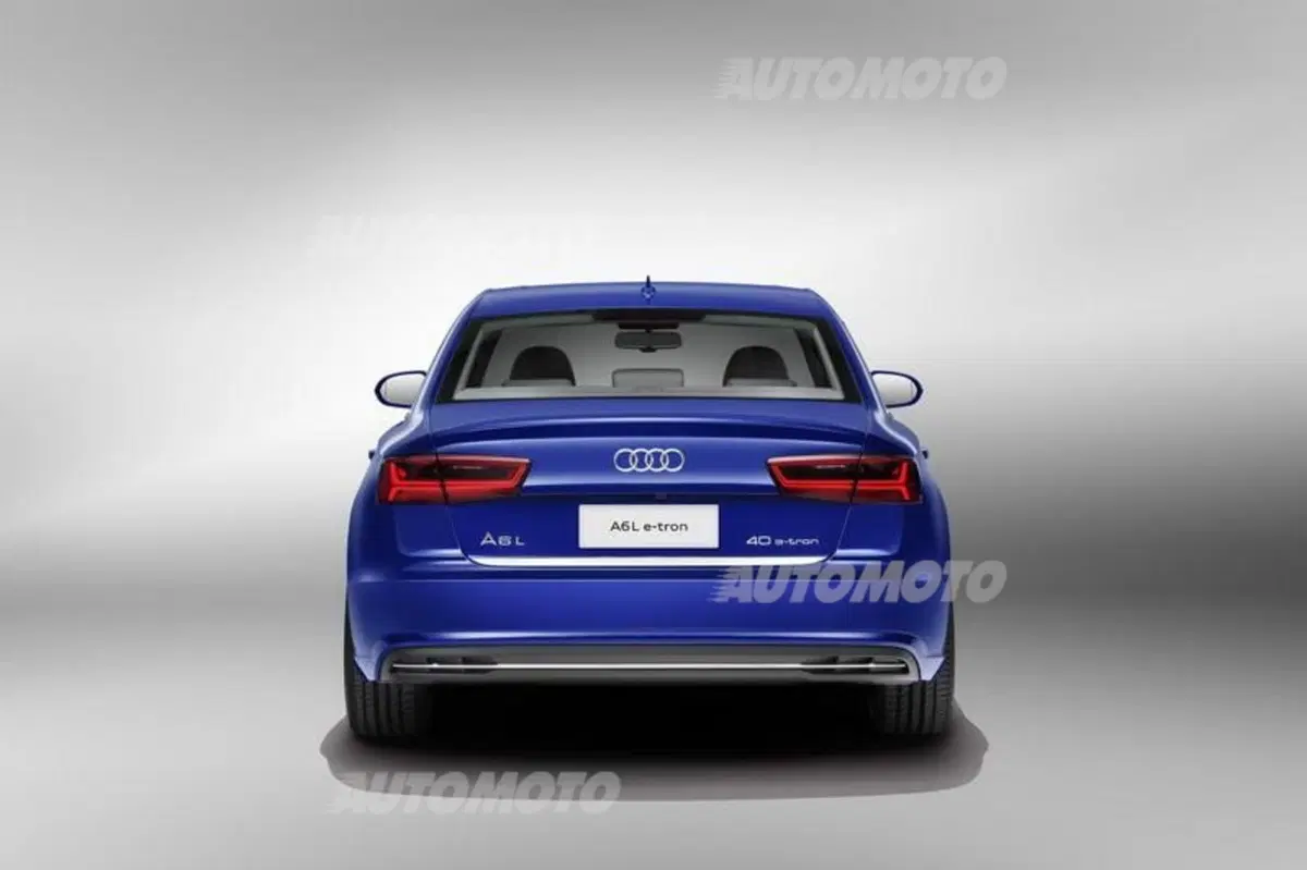 Audi A6 L e-tron, una ibrida plug-in di lusso per la Cina (2)