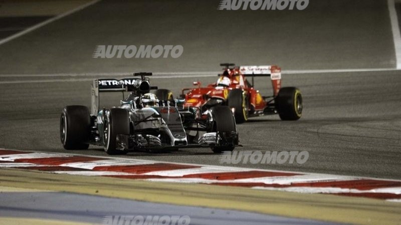 F1, FP3 Gp Bahrain: Hamilton davanti, ma Vettel &egrave; vicinissimo