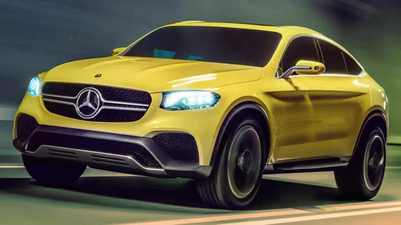 Mercedes GLC Coup&eacute; concept: la X4 presto avr&agrave; buona compagnia