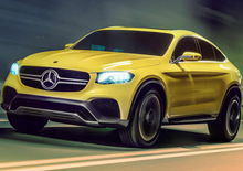 Mercedes GLC Coupé concept: la X4 presto avrà buona compagnia