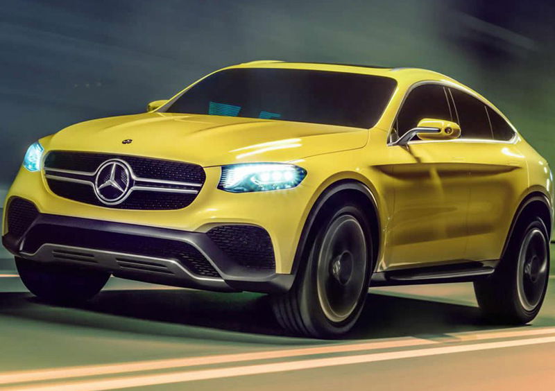 Mercedes GLC Coup&eacute; concept: la X4 presto avr&agrave; buona compagnia