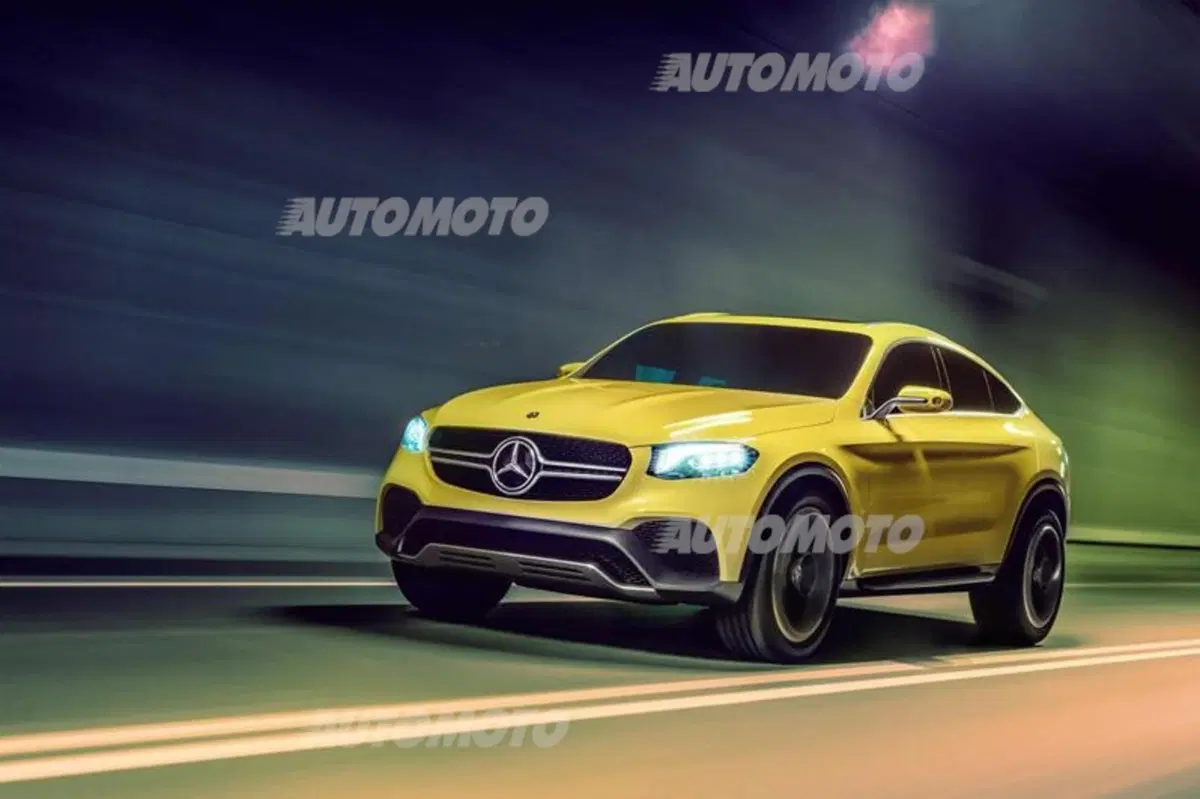 Mercedes GLC Coupé concept: la X4 presto avrà buona compagnia