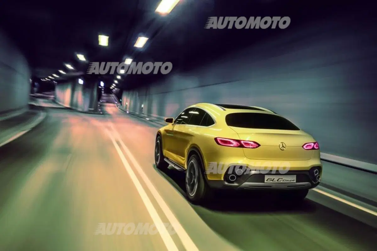 Mercedes GLC Coupé concept: la X4 presto avrà buona compagnia (2)
