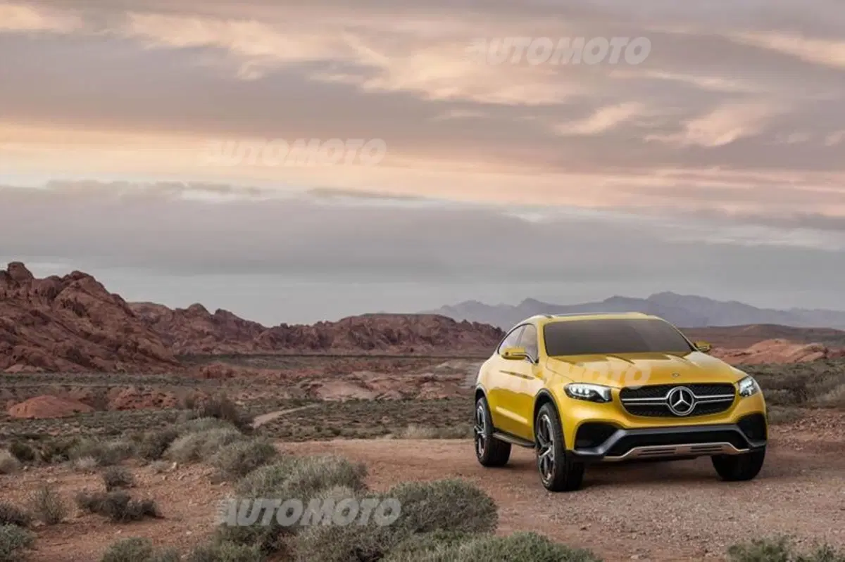 Mercedes GLC Coupé concept: la X4 presto avrà buona compagnia (4)