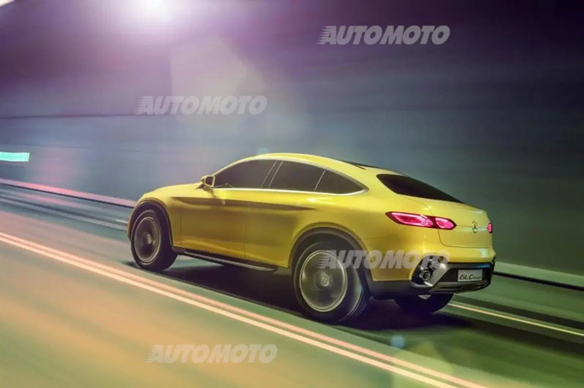 Mercedes GLC Coupé concept: la X4 presto avrà buona compagnia (5)