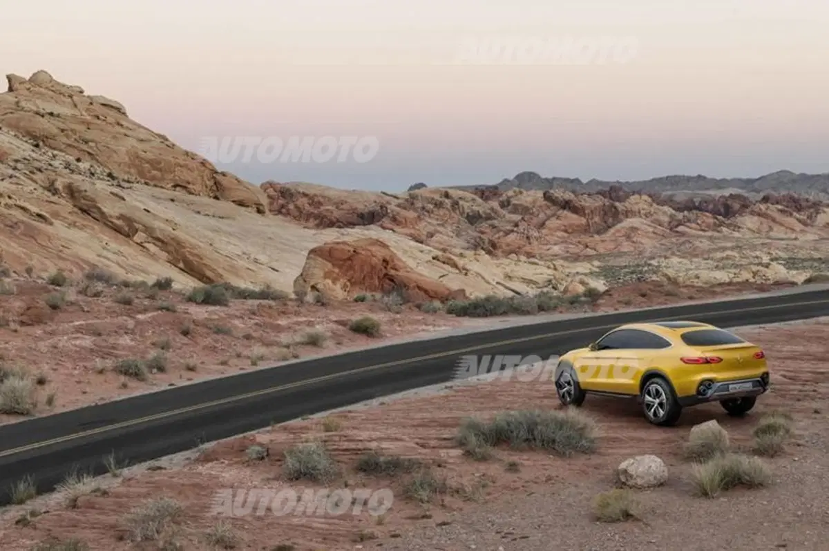 Mercedes GLC Coupé concept: la X4 presto avrà buona compagnia (7)