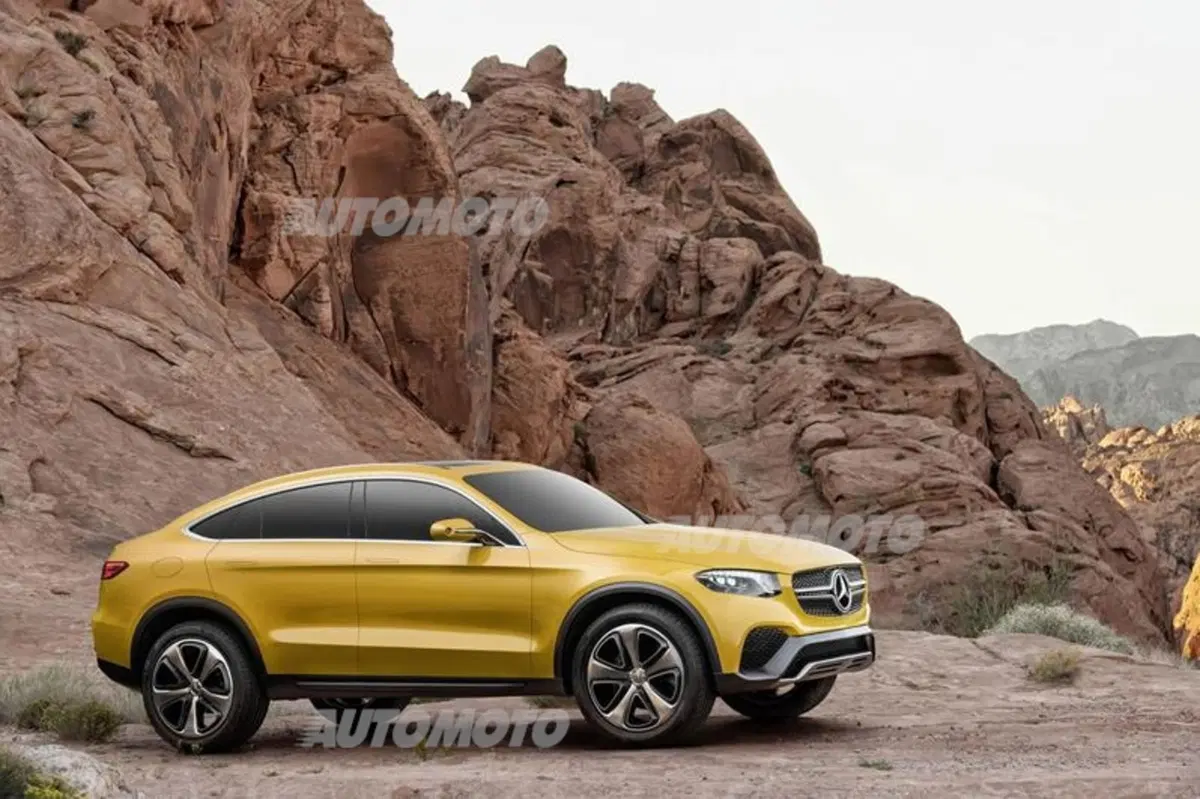 Mercedes GLC Coupé concept: la X4 presto avrà buona compagnia (9)
