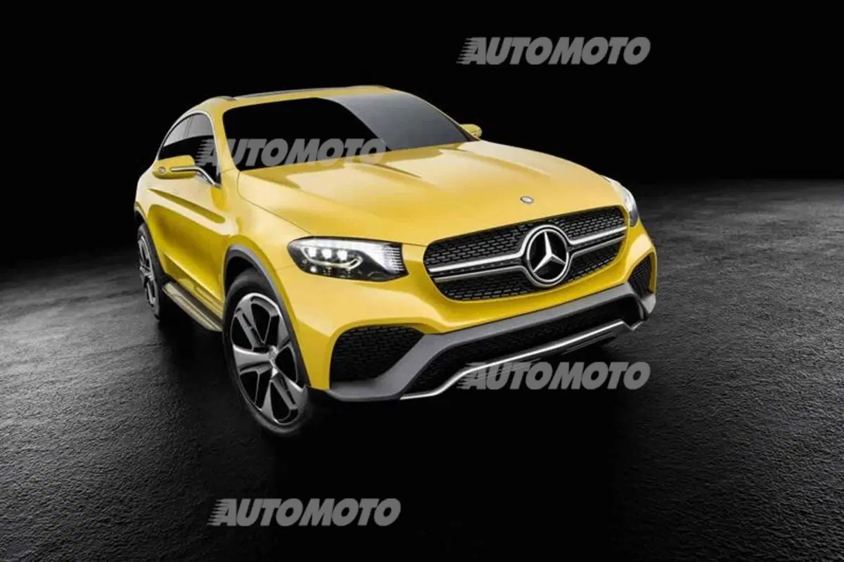 Mercedes GLC Coupé concept: la X4 presto avrà buona compagnia (10)