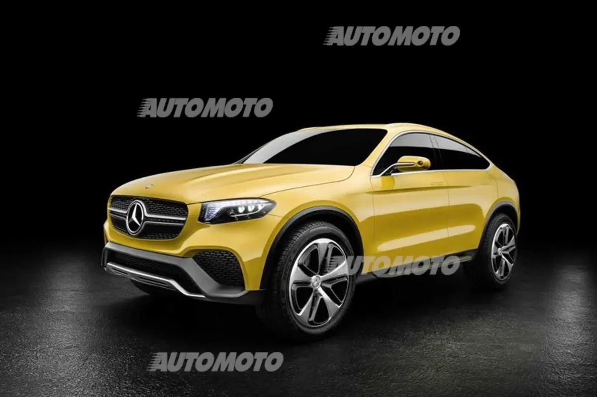 Mercedes GLC Coupé concept: la X4 presto avrà buona compagnia (11)