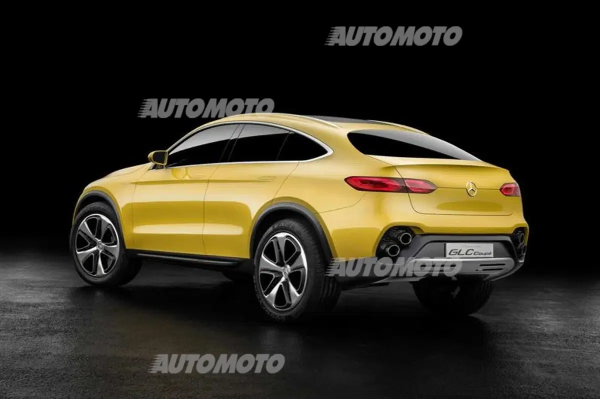 Mercedes GLC Coupé concept: la X4 presto avrà buona compagnia (12)