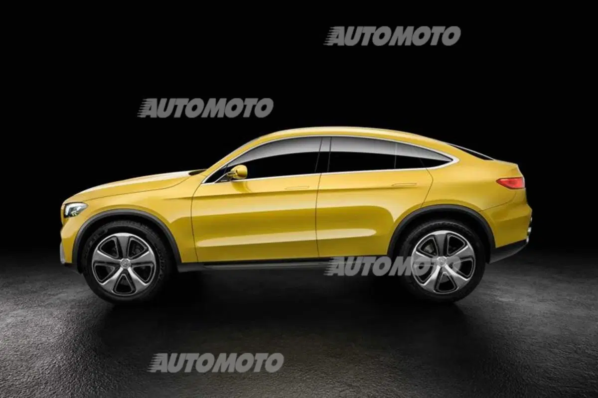 Mercedes GLC Coupé concept: la X4 presto avrà buona compagnia (13)