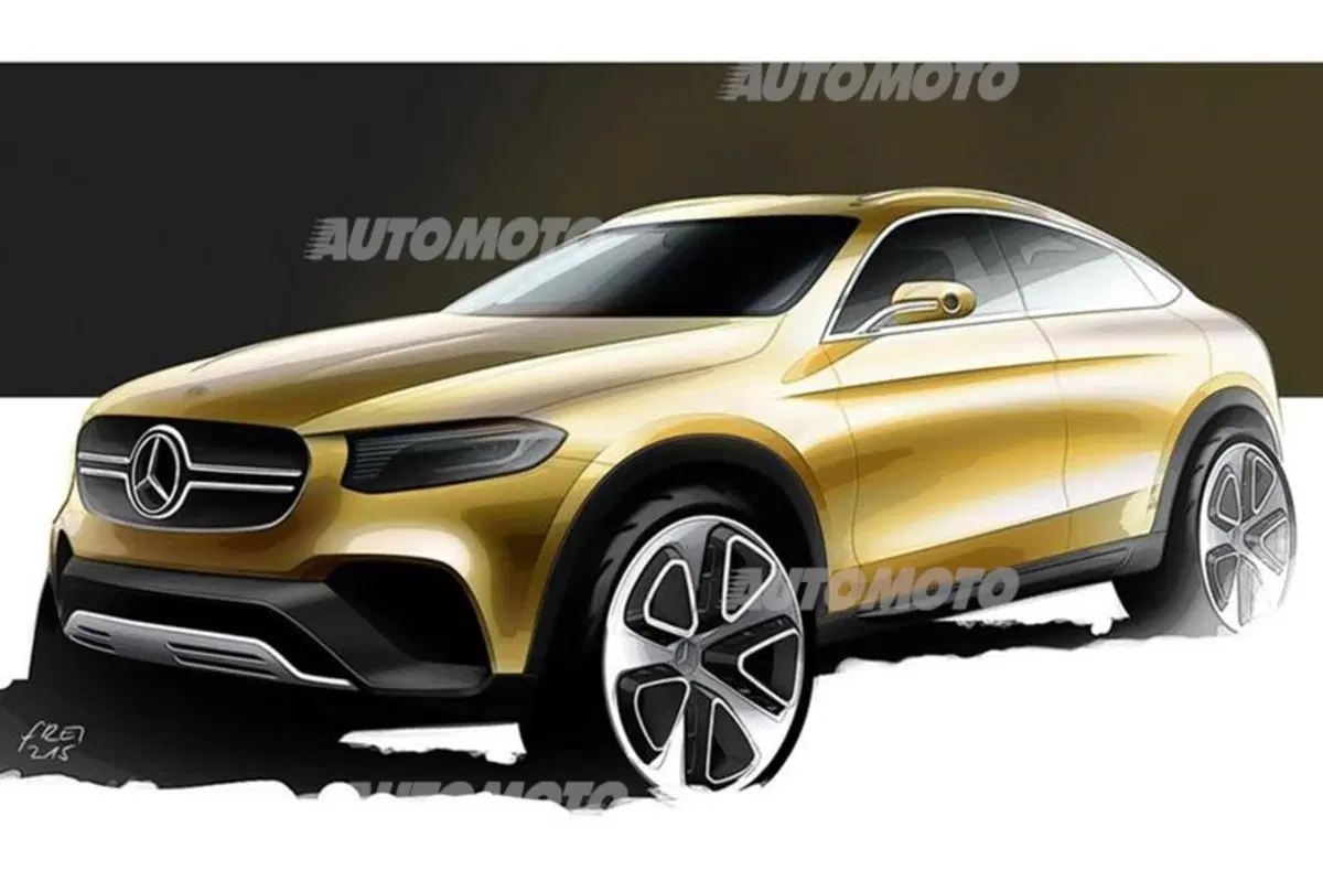 Mercedes GLC Coupé concept: la X4 presto avrà buona compagnia (14)