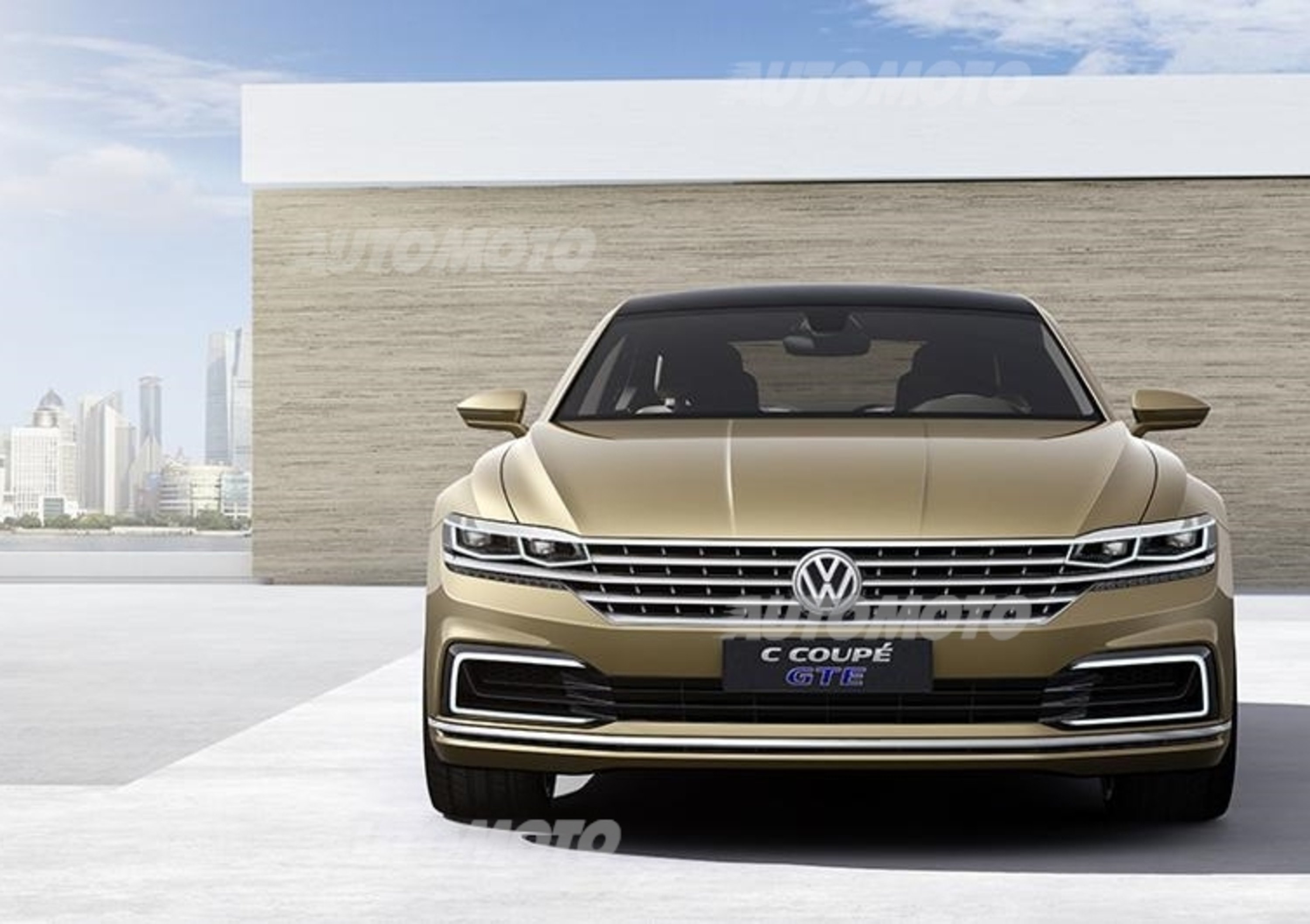 Volkswagen C Coup&eacute; GTE concept, berlina di lusso alla cinese