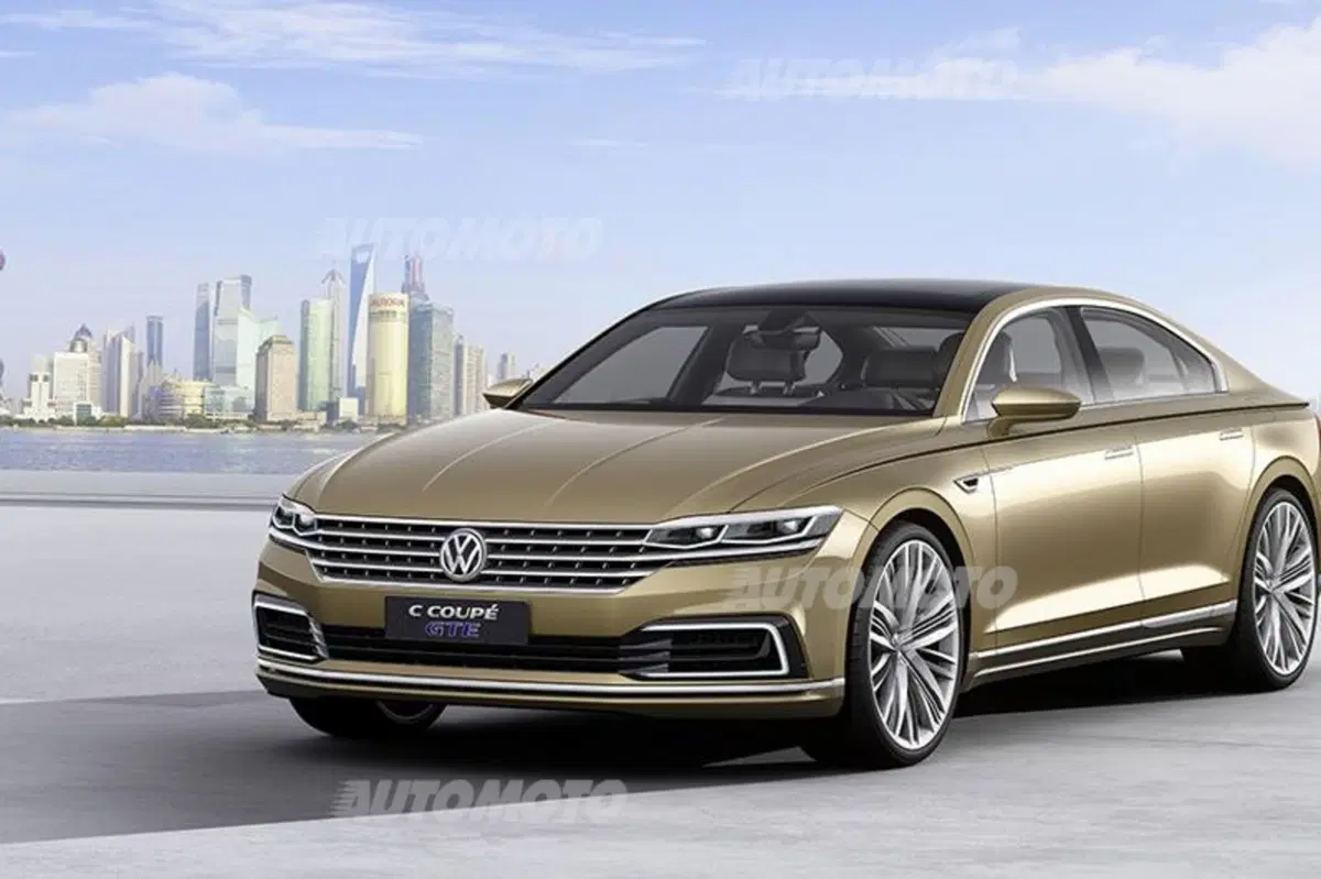 Volkswagen C Coupé GTE concept, berlina di lusso alla cinese