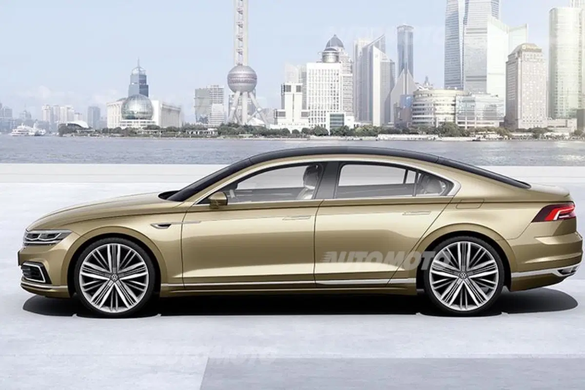 Volkswagen C Coupé GTE concept, berlina di lusso alla cinese (2)