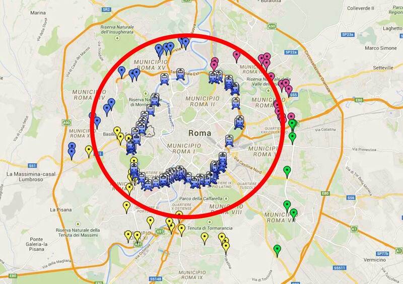 Roma come Milano: nel 2017 si pagher&agrave; per entrare nell&#039;Anello Ferroviario