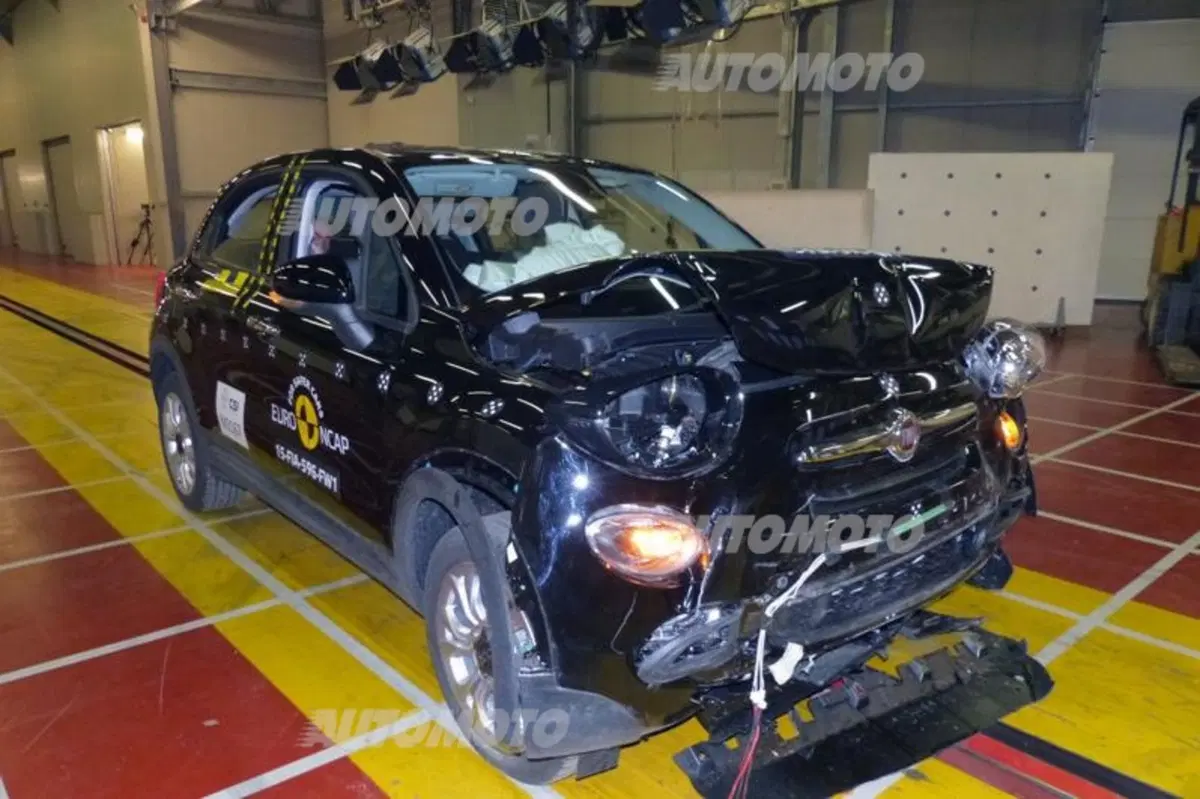 Fiat 500X, quattro stelle nei crash test Euro NCAP (4)
