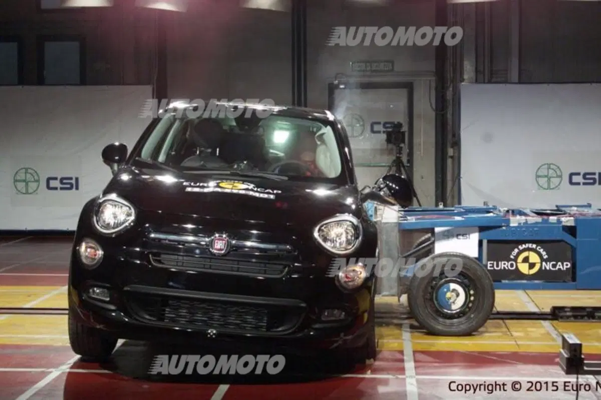 Fiat 500X, quattro stelle nei crash test Euro NCAP (5)