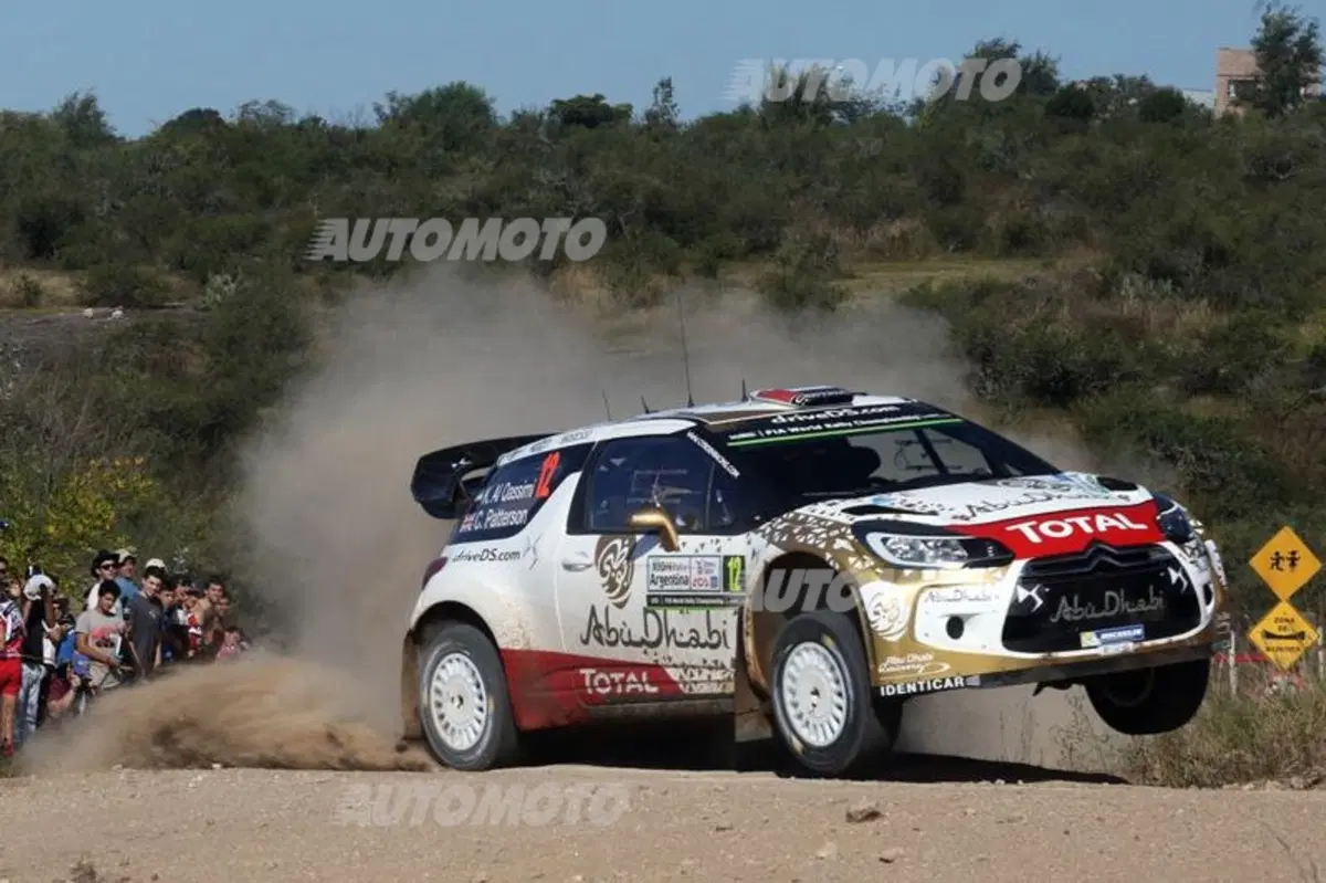 WRC 2015. Rally Argentina. Partiti! Ogier (VW Polo R WRC) subito in testa. (2)