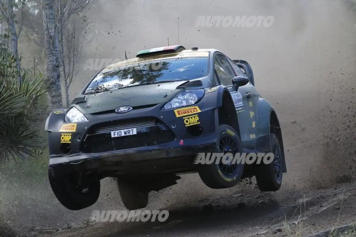 WRC 2015. Rally Argentina. Partiti! Ogier (VW Polo R WRC) subito in testa. (18)