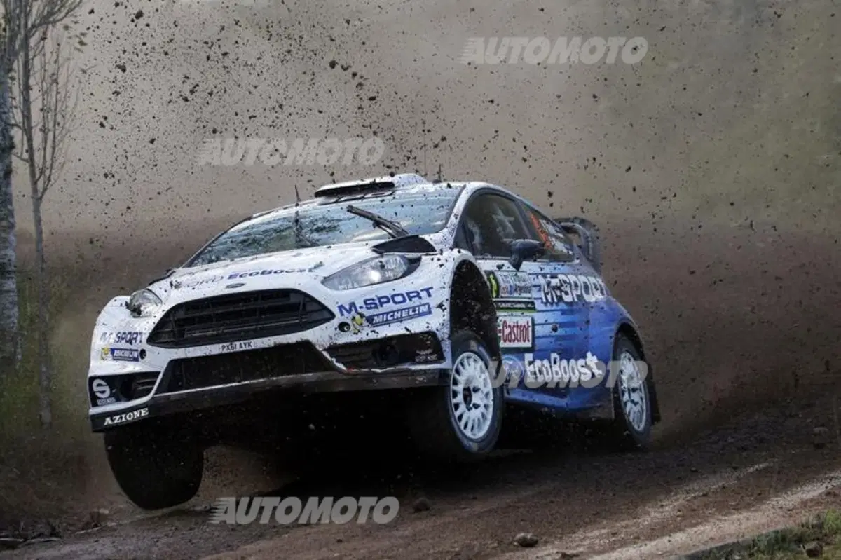 WRC 2015. Rally Argentina. Partiti! Ogier (VW Polo R WRC) subito in testa. (19)