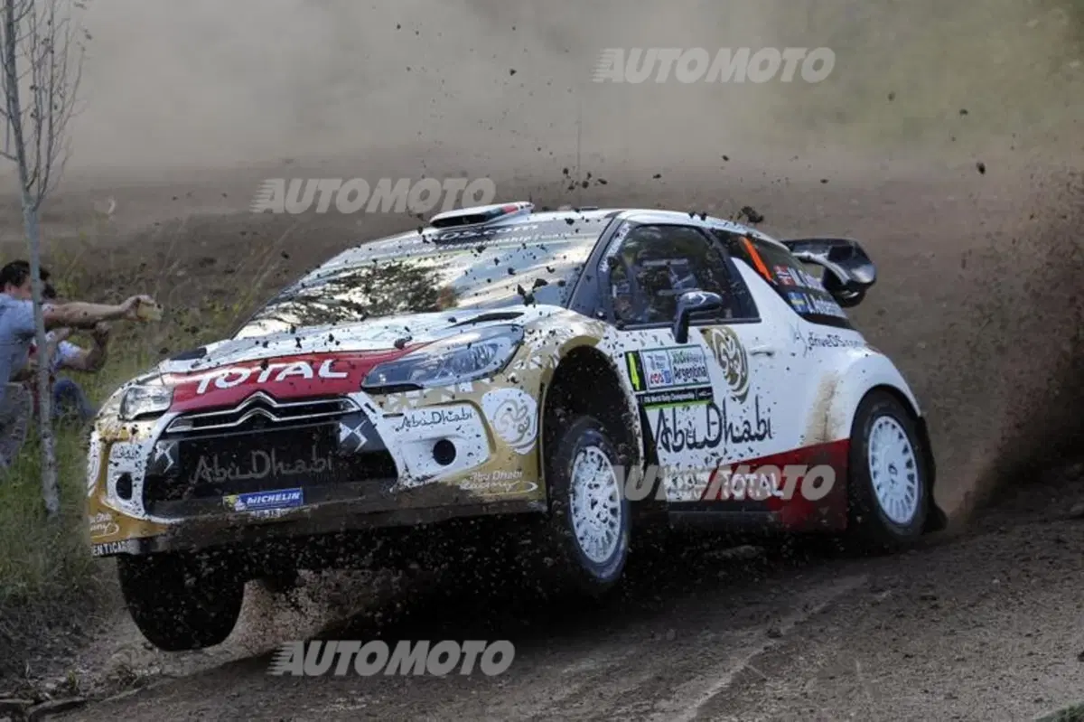 WRC 2015. Rally Argentina. Partiti! Ogier (VW Polo R WRC) subito in testa. (24)