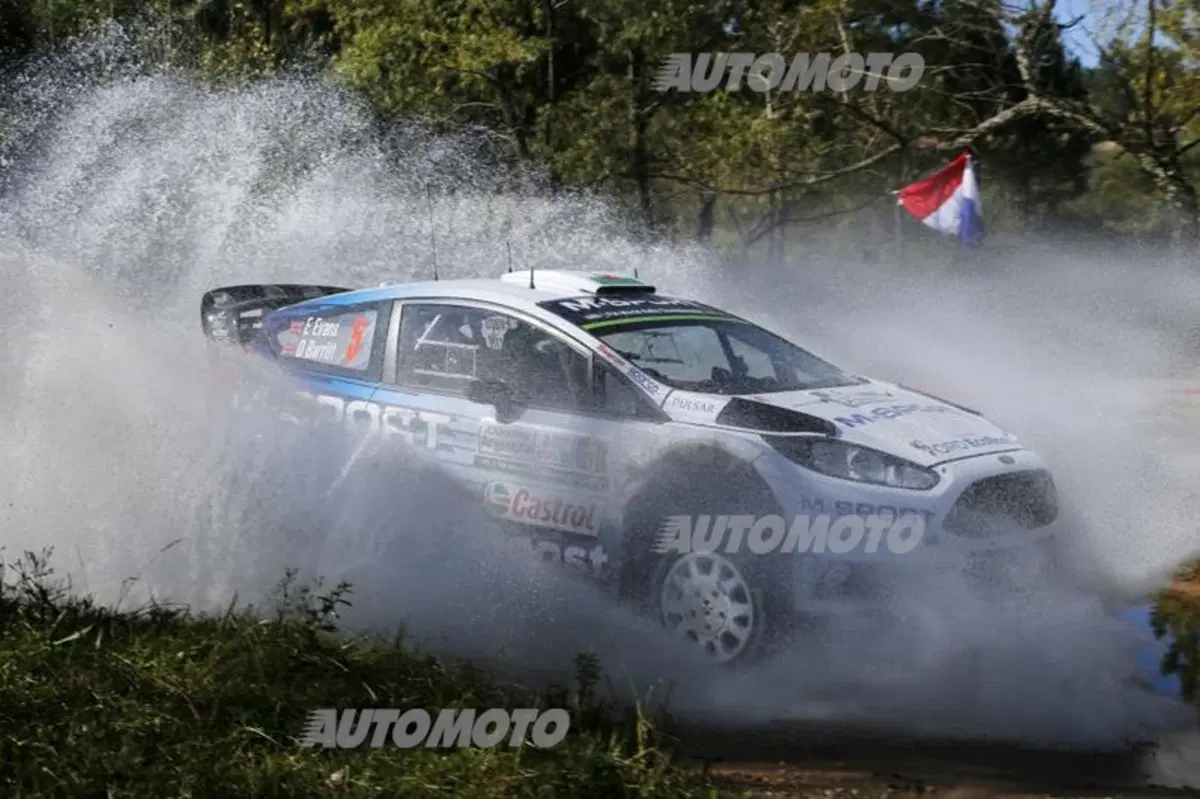 WRC 2015. Rally Argentina. Partiti! Ogier (VW Polo R WRC) subito in testa. (25)