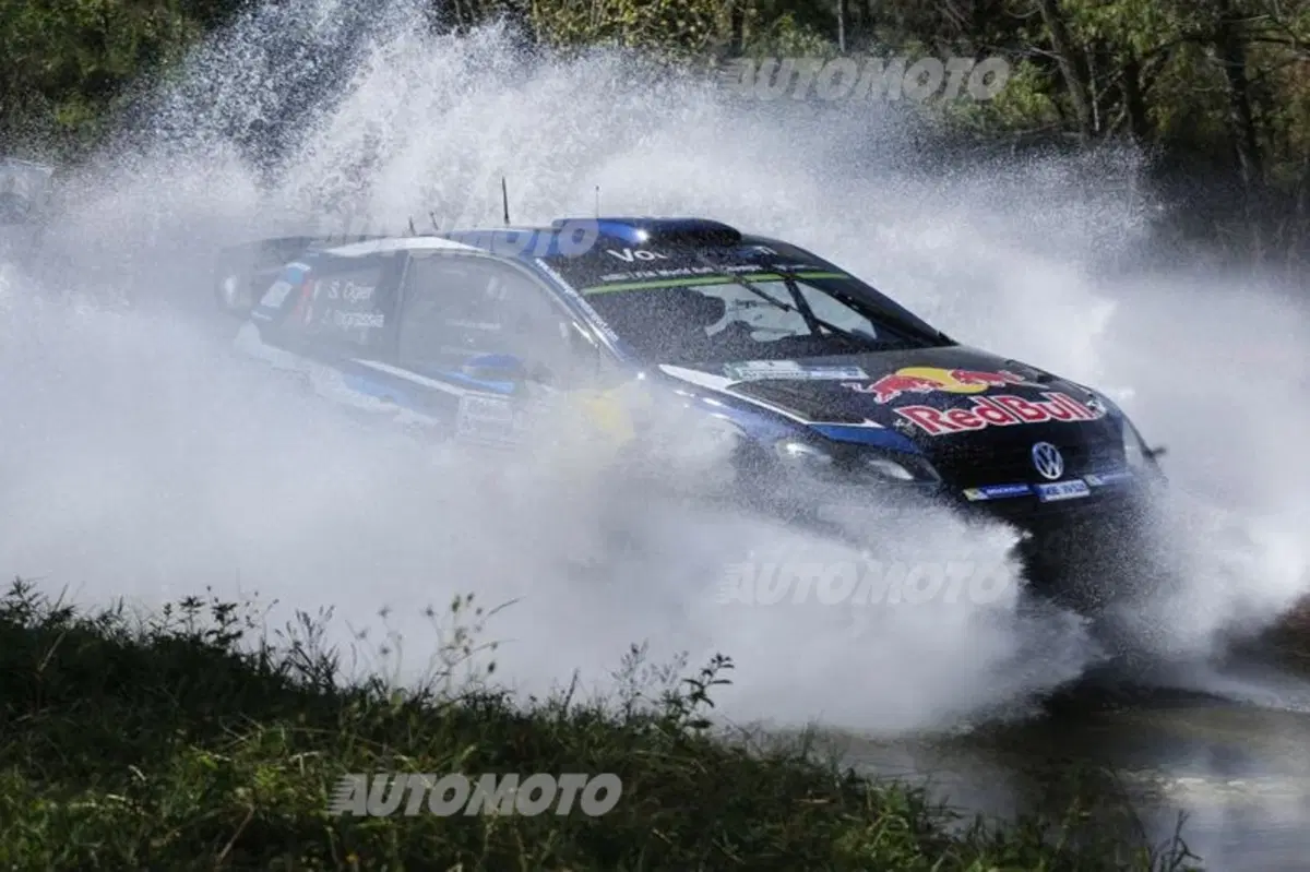 WRC 2015. Rally Argentina. Partiti! Ogier (VW Polo R WRC) subito in testa. (26)