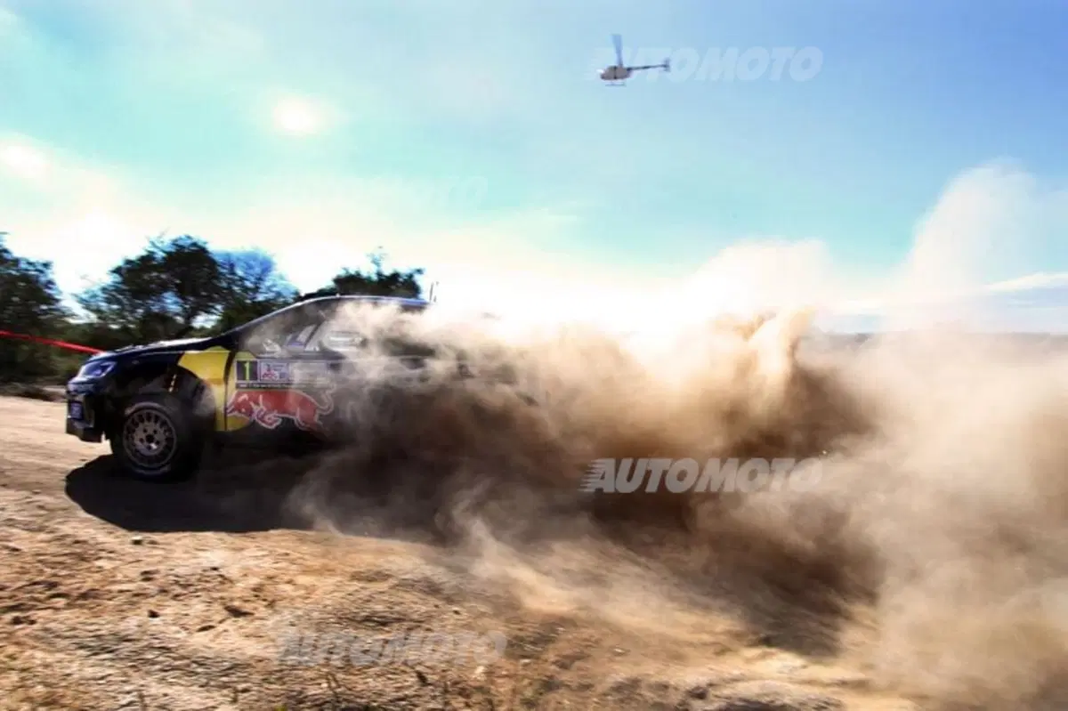 WRC 2015. Rally Argentina. Partiti! Ogier (VW Polo R WRC) subito in testa. (27)
