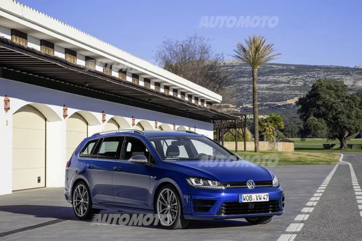 Volkswagen Golf Variant: nuova GTD, Alltrack e R (3)