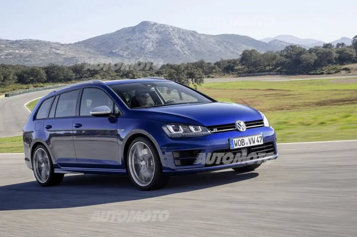 Volkswagen Golf Variant: nuova GTD, Alltrack e R (6)